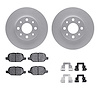 4312-07003 Geospec Brake Rotors with 3000-Series Ceramic Brake Pads & Hardware, 2013-2019 Mopar, Position: Rear - image 1