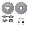 4312-20016 Geospec Brake Rotors with 3000-Series Ceramic Brake Pads & Hardware, 2017-2019 Jaguar, Position: Rear - image 1
