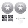 4312-26001 Geospec Brake Rotors with 3000-Series Ceramic Brake Pads & Hardware, 2014-2021 Tesla, Position: Front - image 1