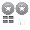 4312-27004 Geospec Brake Rotors with 3000-Series Ceramic Brake Pads & Hardware, 1976-1984 Volvo, Position: Front - image 1