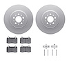 4312-27013 Geospec Brake Rotors with 3000-Series Ceramic Brake Pads & Hardware, 2004-2007 Volvo, Position: Rear - image 1