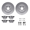 4312-27039 Geospec Brake Rotors with 3000-Series Ceramic Brake Pads & Hardware, 2016-2021 Volvo, Position: Rear - image 1