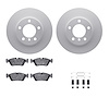 4312-31009 Geospec Brake Rotors with 3000-Series Ceramic Brake Pads & Hardware, 1991-1998 BMW, Position: Front - image 1