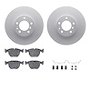 4312-31013 Geospec Brake Rotors with 3000-Series Ceramic Brake Pads & Hardware, 1995-2001 BMW, Position: Front - image 1