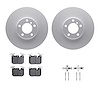 4312-31084 Geospec Brake Rotors with 3000-Series Ceramic Brake Pads & Hardware, 2012-2021 BMW, Position: Front - image 1