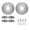 4312-37001 Geospec Brake Rotors with 3000-Series Ceramic Brake Pads & Hardware, 1995-1995 GM, Position: Front - image 1