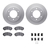 4312-37005 Geospec Brake Rotors with 3000-Series Ceramic Brake Pads & Hardware, 2001-2004 Multiple Makes/Models, Position: Front - image 1