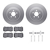 4312-39022 Geospec Brake Rotors with 3000-Series Ceramic Brake Pads & Hardware, Fits Select Mopar, Position: Front - image 1