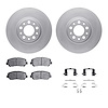 4312-39024 Geospec Brake Rotors with 3000-Series Ceramic Brake Pads & Hardware, 2013-2016 Mopar, Position: Front - image 1