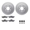 4312-40022 Geospec Brake Rotors with 3000-Series Ceramic Brake Pads & Hardware, 1998-1999 Mopar, Position: Front - image 1