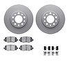 4312-42031 Geospec Brake Rotors with 3000-Series Ceramic Brake Pads & Hardware, Fits Select Mopar, Position: Rear - image 1