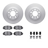 4312-42032 Geospec Brake Rotors with 3000-Series Ceramic Brake Pads & Hardware, Fits Select Mopar, Position: Rear - image 1