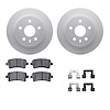 4312-45018 Geospec Brake Rotors with 3000-Series Ceramic Brake Pads & Hardware, 2011-2016 GM, Position: Rear - image 1