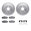 4312-45021 Geospec Brake Rotors with 3000-Series Ceramic Brake Pads & Hardware, 2011-2018 GM, Position: Rear - image 1