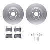 4312-45022 Geospec Brake Rotors with 3000-Series Ceramic Brake Pads & Hardware, 2010-2015 GM, Position: Front - image 1