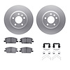 4312-45025 Geospec Brake Rotors with 3000-Series Ceramic Brake Pads & Hardware, 2016-2020 GM, Position: Front - image 1