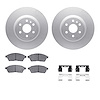 4312-46038 Geospec Brake Rotors with 3000-Series Ceramic Brake Pads & Hardware, 2010-2016 GM, Position: Front - image 1