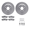 4312-47009 Geospec Brake Rotors with 3000-Series Ceramic Brake Pads & Hardware, 1988-1994 GM, Position: Front - image 1