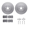 4312-47027 Geospec Brake Rotors with 3000-Series Ceramic Brake Pads & Hardware, Fits Select GM, Position: Rear - image 1