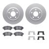 4312-47028 Geospec Brake Rotors with 3000-Series Ceramic Brake Pads & Hardware, 2005-2005 GM, Position: Front - image 1