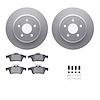 4312-47029 Geospec Brake Rotors with 3000-Series Ceramic Brake Pads & Hardware, 2008-2010 GM, Position: Rear - image 1
