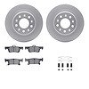 4312-47051 Geospec Brake Rotors with 3000-Series Ceramic Brake Pads & Hardware, 2017-2018 GM, Position: Rear - image 1