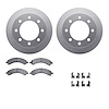 4312-48032 Geospec Brake Rotors with 3000-Series Ceramic Brake Pads & Hardware, 2003-2008 GM, Position: Rear - image 1