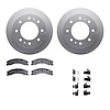 4312-48047 Geospec Brake Rotors with 3000-Series Ceramic Brake Pads & Hardware, 2011-2019 GM, Position: Rear - image 1