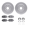 4312-48051 Geospec Brake Rotors with 3000-Series Ceramic Brake Pads & Hardware, 2017-2020 GM, Position: Rear - image 1