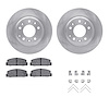 4312-54009 Geospec Brake Rotors with 3000-Series Ceramic Brake Pads & Hardware, 2003-2005 Ford/Lincoln/Mercury/Mazda, Position:  - image 1
