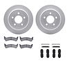 4312-54025 Geospec Brake Rotors with 3000-Series Ceramic Brake Pads & Hardware, 2001-2002 Ford/Lincoln/Mercury/Mazda, Position:  - image 1