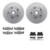4312-54030 Geospec Brake Rotors with 3000-Series Ceramic Brake Pads & Hardware, 1994-2003 Ford/Lincoln/Mercury/Mazda, Position:  - image 1