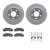 4312-54034 Geospec Brake Rotors with 3000-Series Ceramic Brake Pads & Hardware, 1995-2002 Ford/Lincoln/Mercury/Mazda, Position:  - image 1