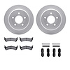 4312-54036 Geospec Brake Rotors with 3000-Series Ceramic Brake Pads & Hardware, 1995-2002 Ford/Lincoln/Mercury/Mazda, Position:  - image 1