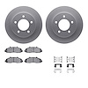 4312-54039 Geospec Brake Rotors with 3000-Series Ceramic Brake Pads & Hardware, 1997-2004 Ford/Lincoln/Mercury/Mazda, Position:  - image 1