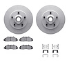 4312-54040 Geospec Brake Rotors with 3000-Series Ceramic Brake Pads & Hardware, 2000-2004 Ford/Lincoln/Mercury/Mazda, Position:  - image 1