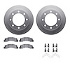4312-54046 Geospec Brake Rotors with 3000-Series Ceramic Brake Pads & Hardware, 1999-2005 Ford/Lincoln/Mercury/Mazda, Position:  - image 1
