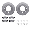 4312-54048 Geospec Brake Rotors with 3000-Series Ceramic Brake Pads & Hardware, 1999-2005 Ford/Lincoln/Mercury/Mazda, Position:  - image 1