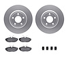 4312-54054 Geospec Brake Rotors with 3000-Series Ceramic Brake Pads & Hardware, 2002-2005 Ford/Lincoln/Mercury/Mazda, Position:  - image 1