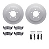 4312-54062 Geospec Brake Rotors with 3000-Series Ceramic Brake Pads & Hardware, 2002-2005 Ford/Lincoln/Mercury/Mazda, Position:  - image 1