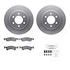 4312-54065 Geospec Brake Rotors with 3000-Series Ceramic Brake Pads & Hardware, 2002-2006 Ford/Lincoln/Mercury/Mazda, Position:  - image 1