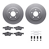 4312-54087 Geospec Brake Rotors with 3000-Series Ceramic Brake Pads & Hardware, 2009-2012 Ford/Lincoln/Mercury/Mazda, Position:  - image 1