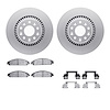 4312-54089 Geospec Brake Rotors with 3000-Series Ceramic Brake Pads & Hardware, 2008-2009 Ford/Lincoln/Mercury/Mazda, Position:  - image 1