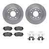4312-54100 Geospec Brake Rotors with 3000-Series Ceramic Brake Pads & Hardware, 2006-2015 Ford/Lincoln/Mercury/Mazda, Position: