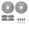 4312-54102 Geospec Brake Rotors with 3000-Series Ceramic Brake Pads & Hardware, 2007-2008 Ford/Lincoln/Mercury/Mazda, Position:  - image 1