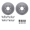 4312-54105 Geospec Brake Rotors with 3000-Series Ceramic Brake Pads & Hardware, 2007-2017 Ford/Lincoln/Mercury/Mazda, Position:  - image 1