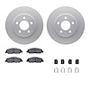 4312-54111 Geospec Brake Rotors with 3000-Series Ceramic Brake Pads & Hardware, 2005-2010 Ford/Lincoln/Mercury/Mazda, Position:  - image 1