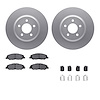 4312-54112 Geospec Brake Rotors with 3000-Series Ceramic Brake Pads & Hardware, 2005-2014 Ford/Lincoln/Mercury/Mazda, Position:  - image 1