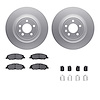 4312-54113 Geospec Brake Rotors with 3000-Series Ceramic Brake Pads & Hardware, 2011-2014 Ford/Lincoln/Mercury/Mazda, Position:  - image 1