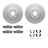 4312-54116 Geospec Brake Rotors with 3000-Series Ceramic Brake Pads & Hardware, 2009-2010 Ford/Lincoln/Mercury/Mazda, Position:  - image 1